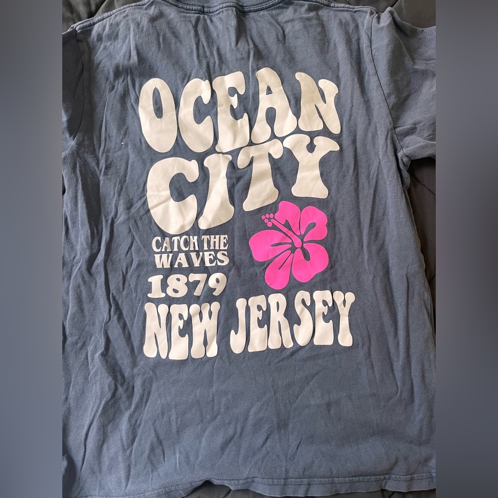 Ocean city beach shirt